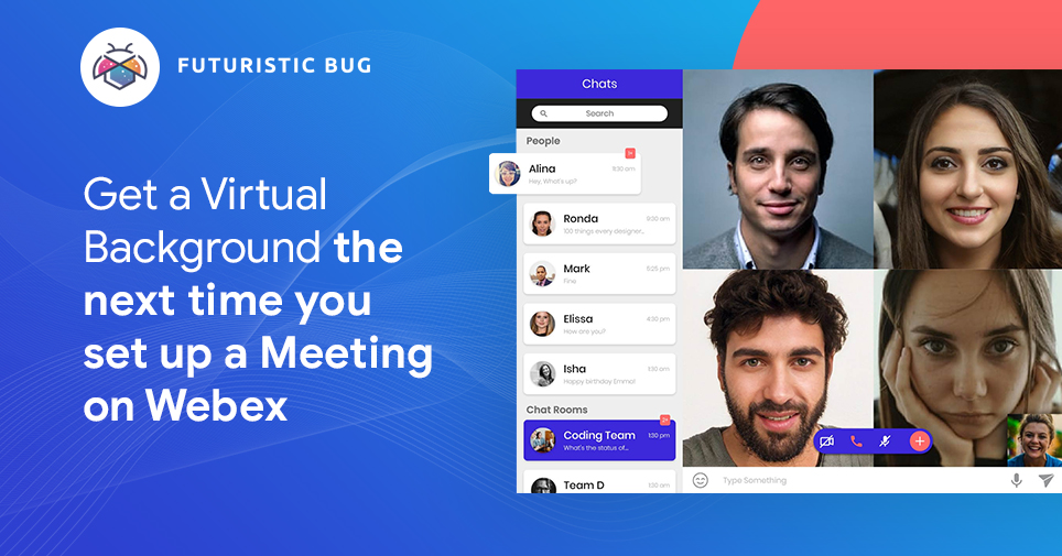 Use Virtual Background When You Set Up a Meeting on ex